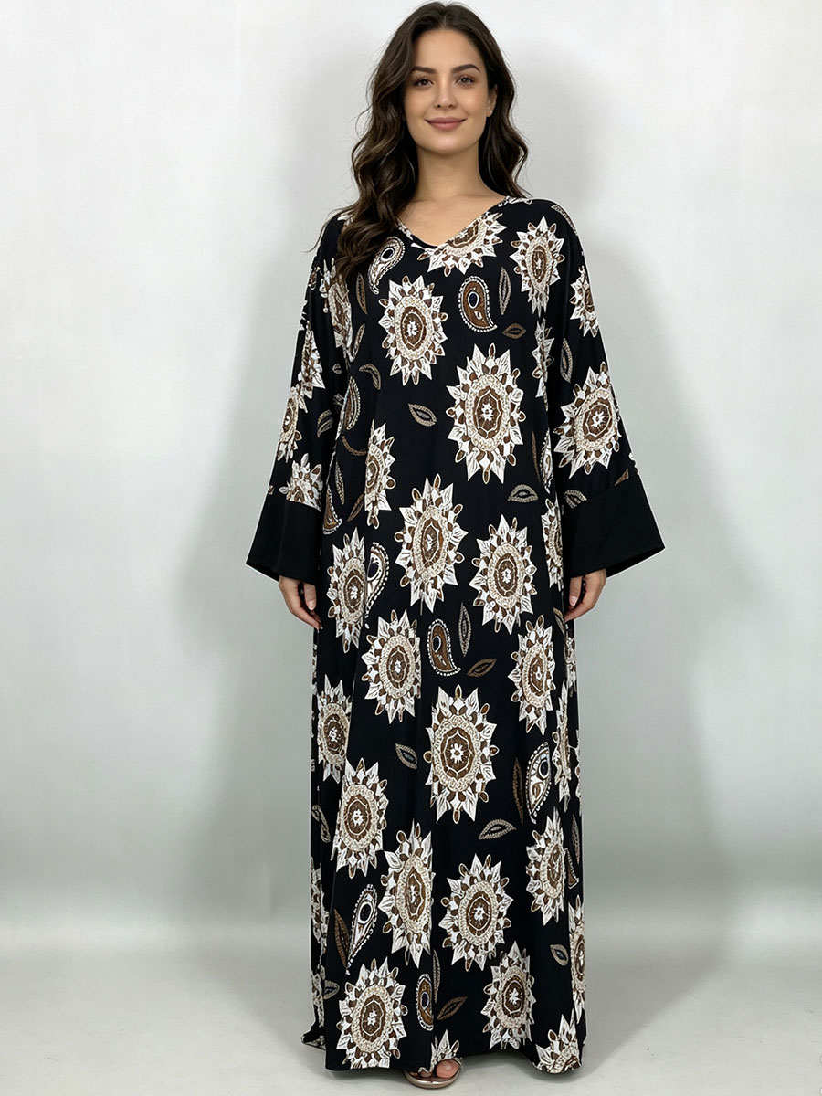 Plus Size Maxi Dress for Women - Boho Summer Beach Maxi Dress 评论和价格