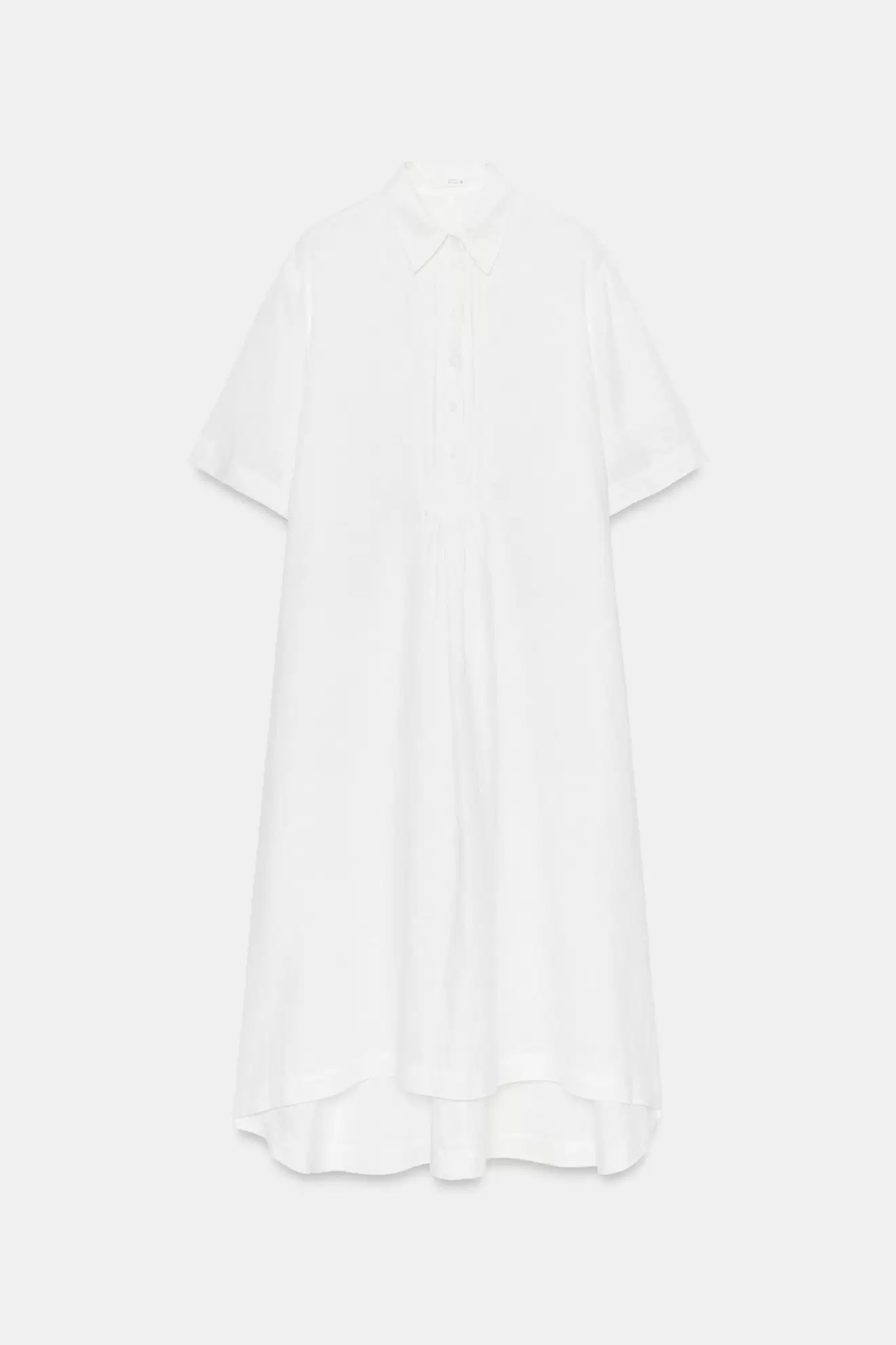 New Summer Women's Shirt Dress - Casual Loose Linen Shirt Dress 评论和价格