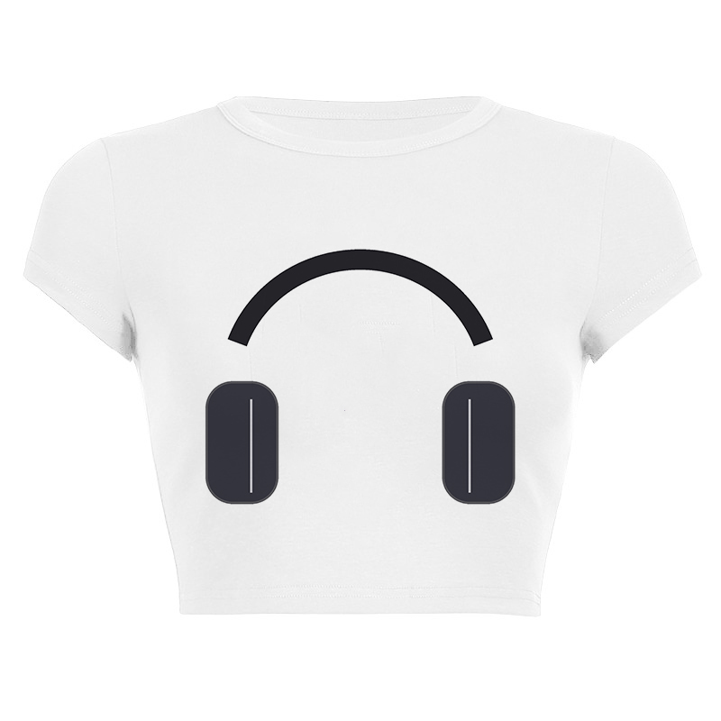 2026 New Women's Clothing Grap - Y2K Graphic Baby Tee Crop 评论和价格