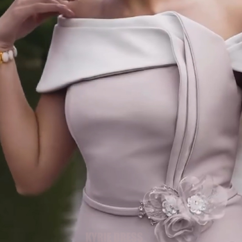 Elegant Mother of The Bride Dr - Elegant Satin Evening Gown Split 评论和价格