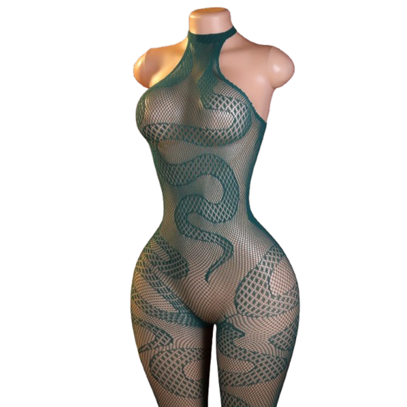 1-Piece Women's Sexy Snakeskin - Lingerie 评论和价格
